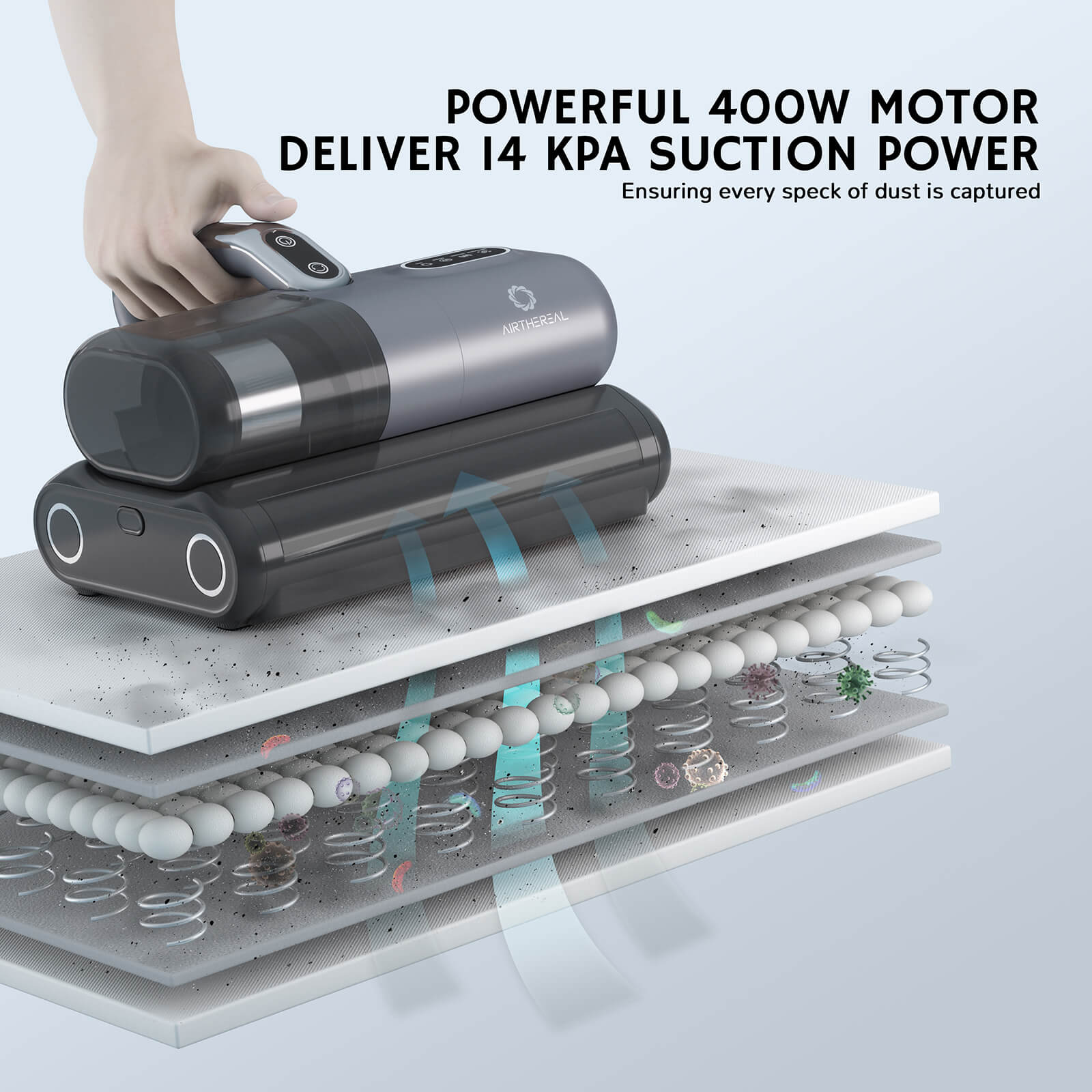 M1 UV Handheld Mattress Vacuum Cleaner - Tampa Home & Garden Store