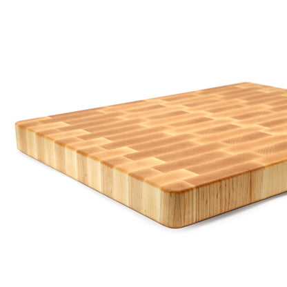 End grain cutting board 18x12 in natural wood, Refine Kitchenware on Tampa Home & Garden Store