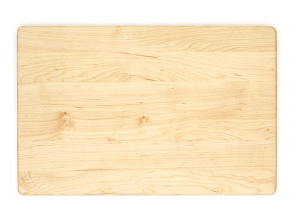 18x12 in classic cutting board in light wood with rounded corners on Tampa Home & Garden Store