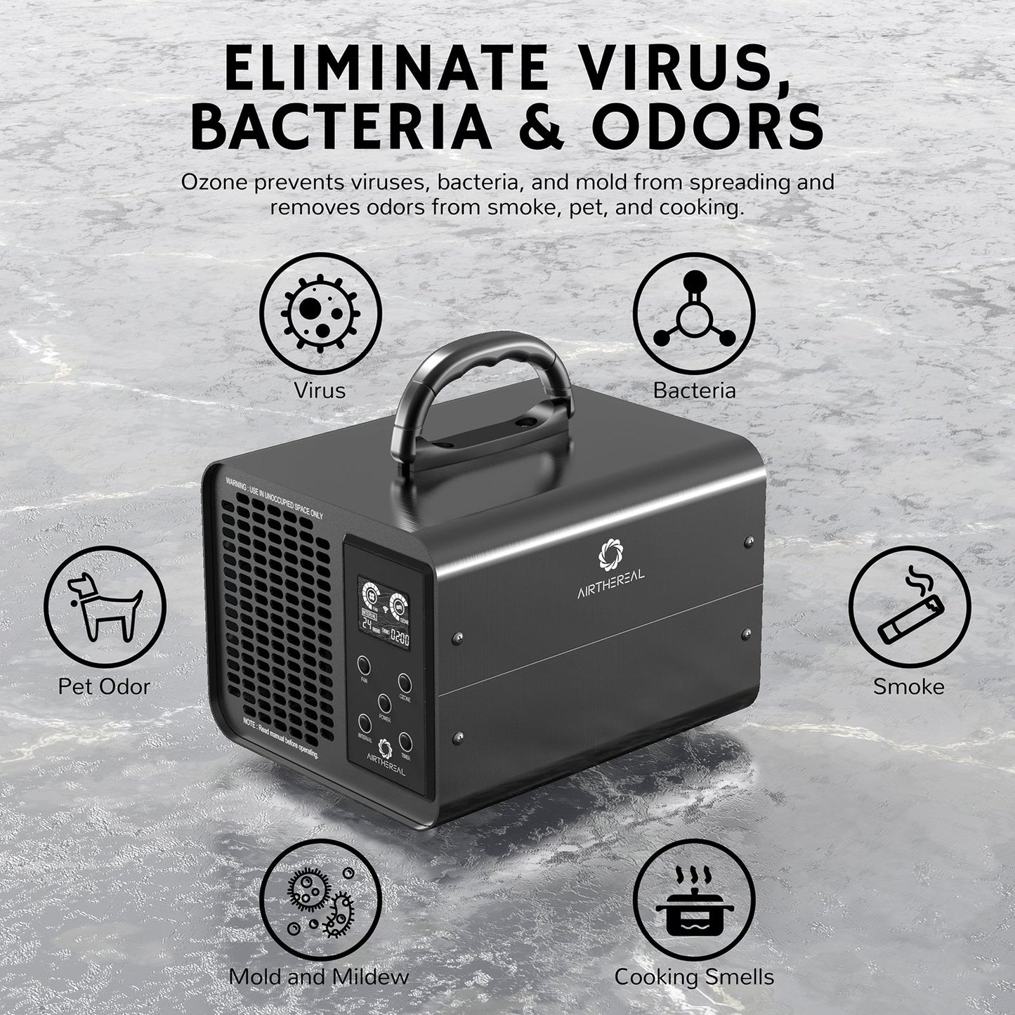 MA10K-PRO Smart WiFi Ozone Generator - Tampa Home & Garden Store