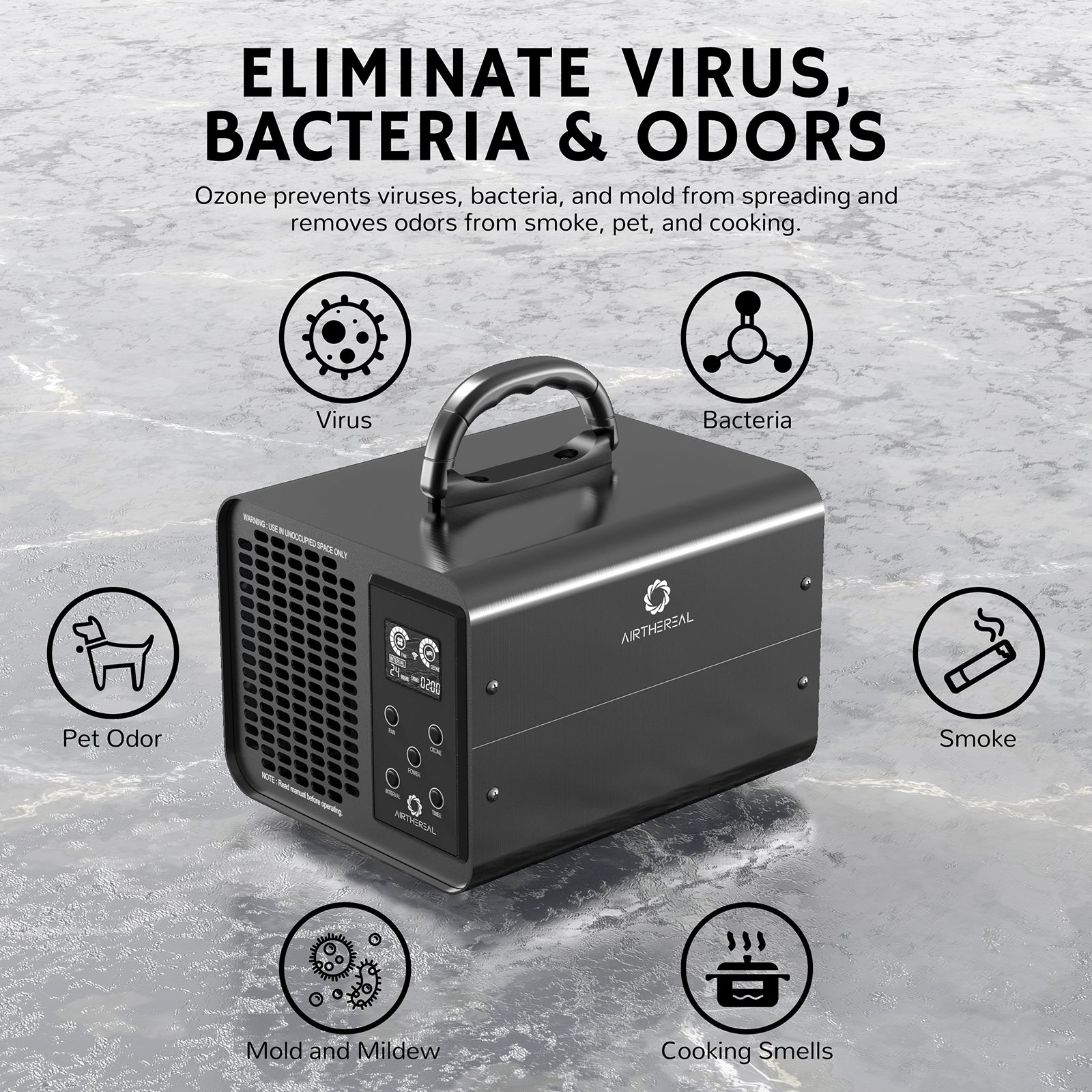 MA10K-PRO Smart WiFi Ozone Generator - Tampa Home & Garden Store
