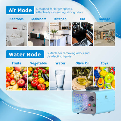 MA25L Dual-Mode Ozone Generator for Air & Water - Tampa Home & Garden Store