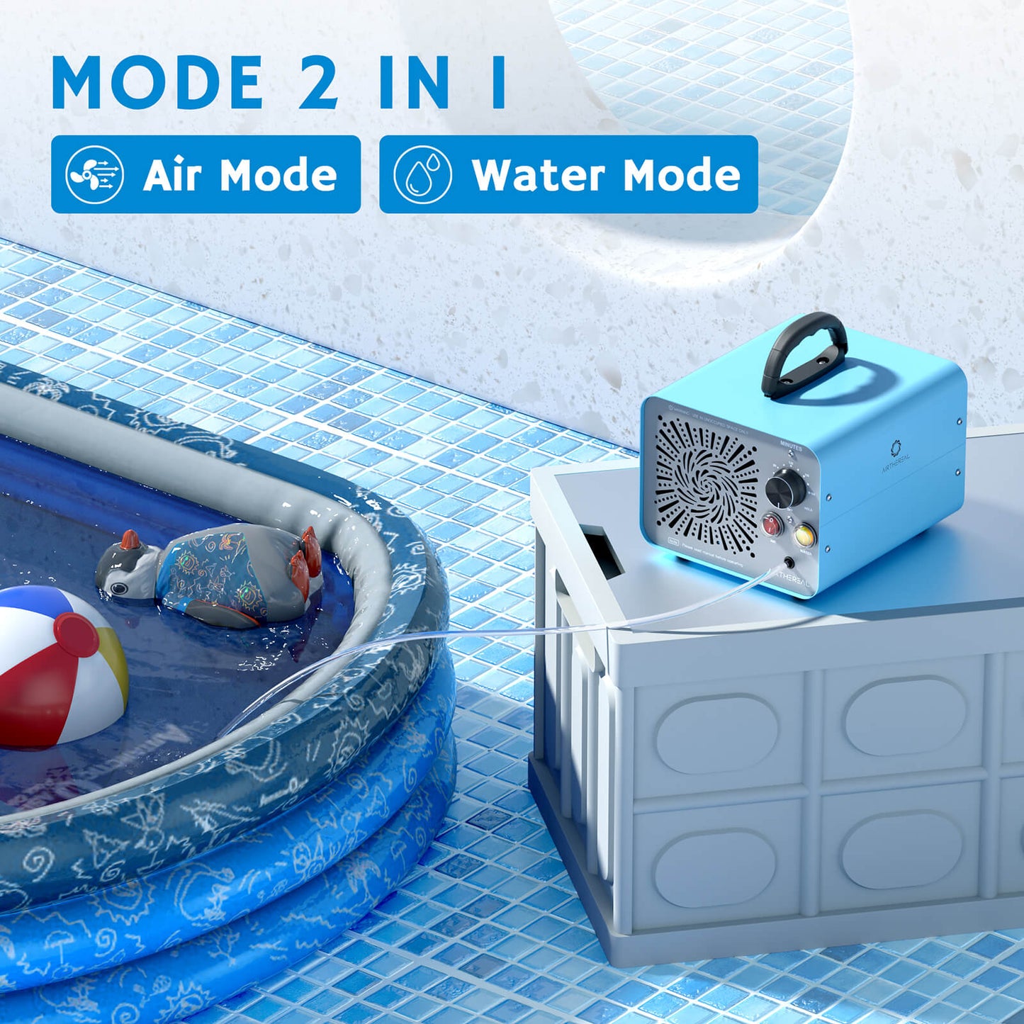 MA25L Dual-Mode Ozone Generator for Air & Water - Tampa Home & Garden Store