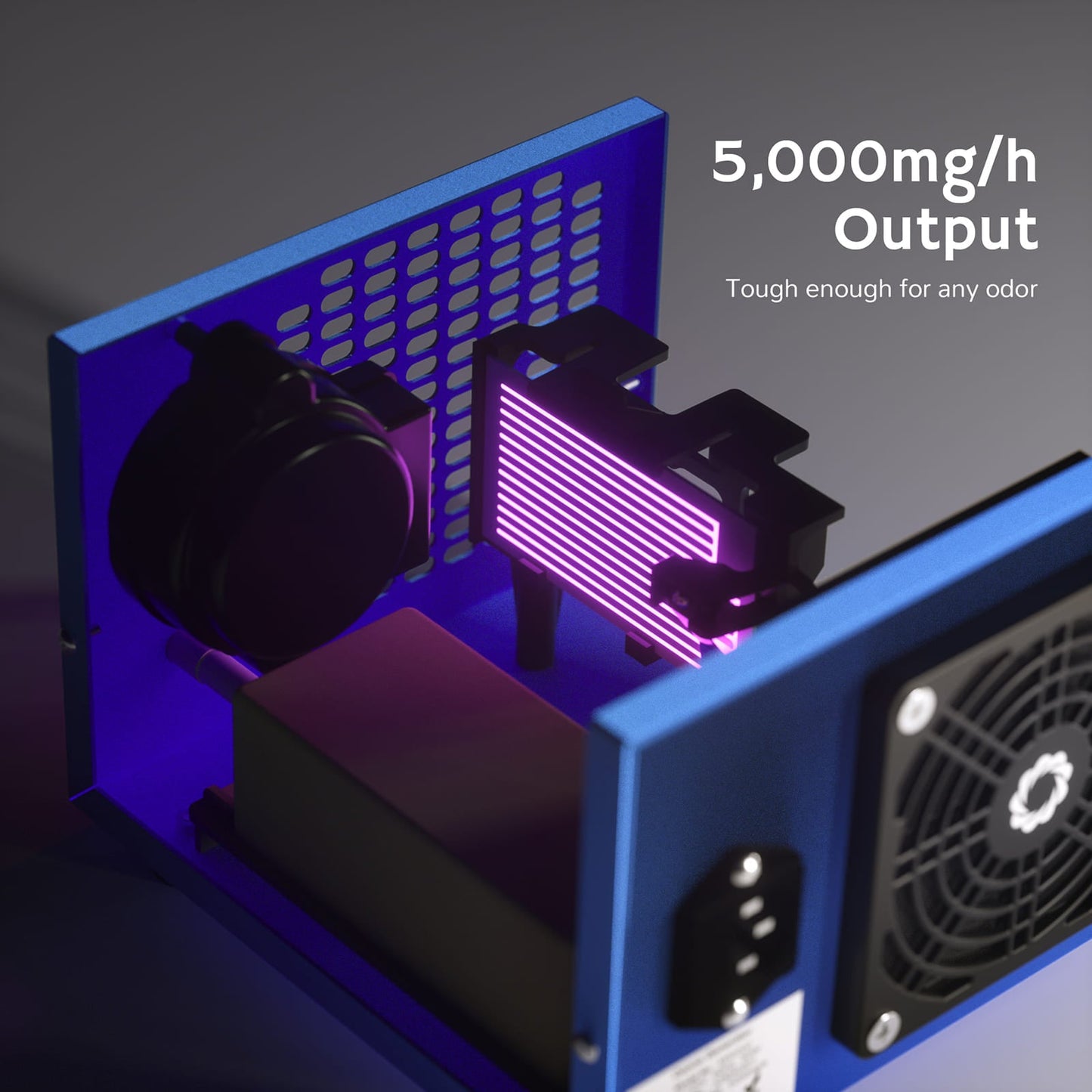 MA5000 Ozone Generator, Replaceable Ozone Plate Option - Tampa Home & Garden Store