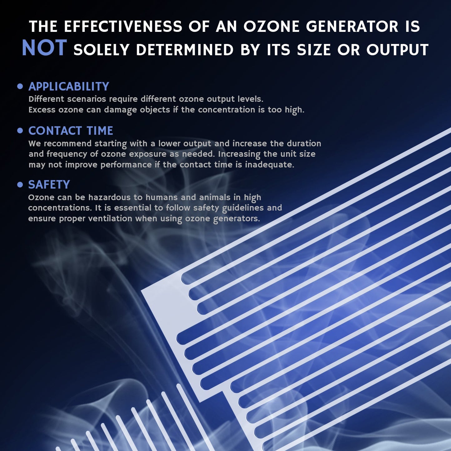 MA5000 Ozone Generator, Replaceable Ozone Plate Option - Tampa Home & Garden Store