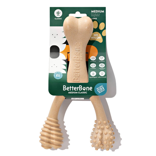 BetterBone MEDIUM Durability CHEW TOY: Perfect Chew for Everyday Chewers | Natural Ingredients, Eco-Friendly, Non-Toxic - Tampa Home & Garden Store