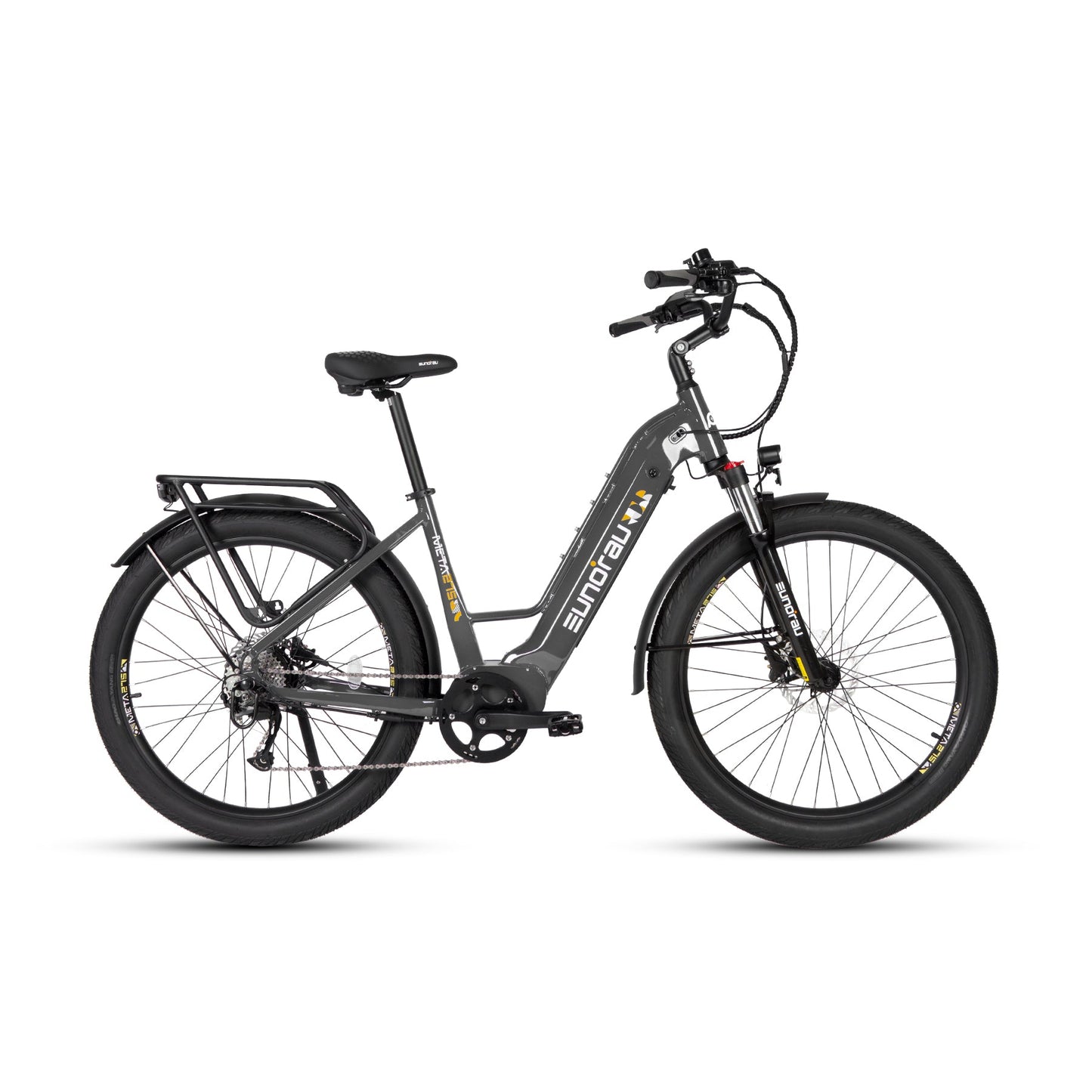 META275 2.0 electric bicycle, black frame, by EUNORAU E-BIKE US on Tampa Home & Garden Store
