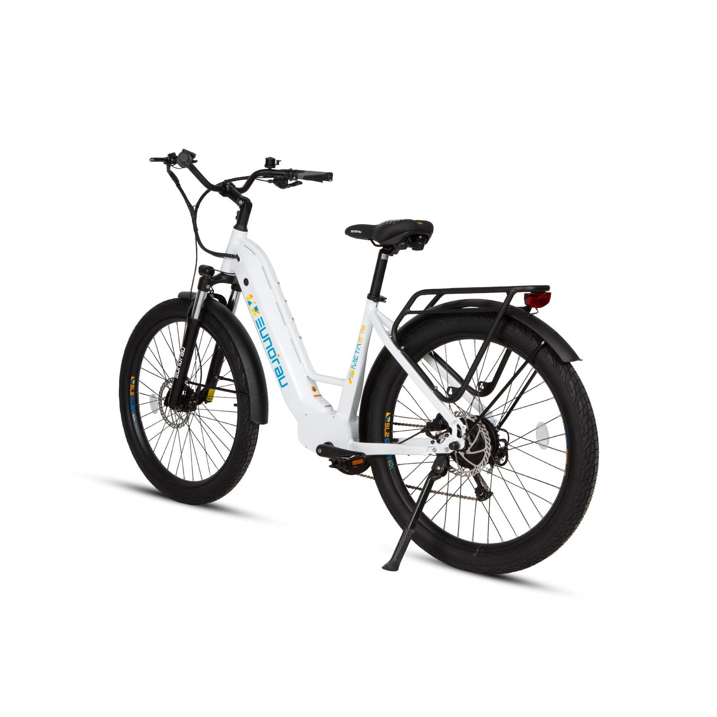 META275 2.0 electric bike, white frame, rear rack by EUNORAU E-BIKE US on Tampa Home & Garden Store