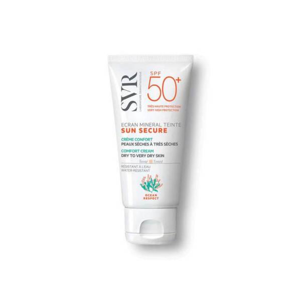 SVR Tinted Mineral Sunscreen SPF50+ tube for dry skin 60g by Beauty Care Bag on Tampa Home & Garden Store