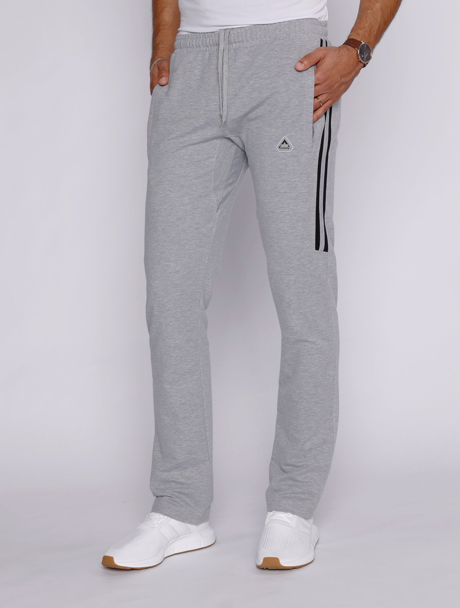 SCR Sportswear Ultimate Flex Sweatpants - Straight gray joggers with drawstring waist on Tampa Home & Garden Store