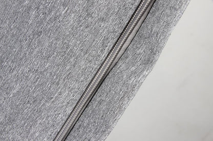 Umbrella Cover Shield Outdoor Covers round 11' diameter, platinum gray with zipper on Tampa Home & Garden Store