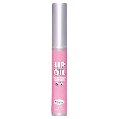 theBalm Take The High Rose Lip Oil pink tube with silver cap, brand logo visible on Tampa Home & Garden Store