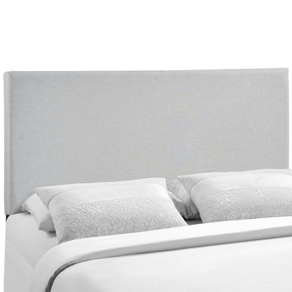Region upholstered queen headboard in light gray fabric by Modway on Tampa Home & Garden Store