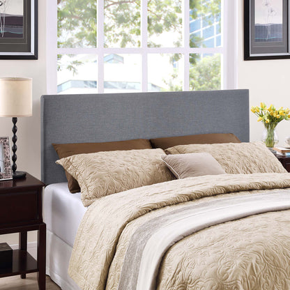 Region Upholstered Queen Headboard by Modway in gray fabric on Tampa Home & Garden Store