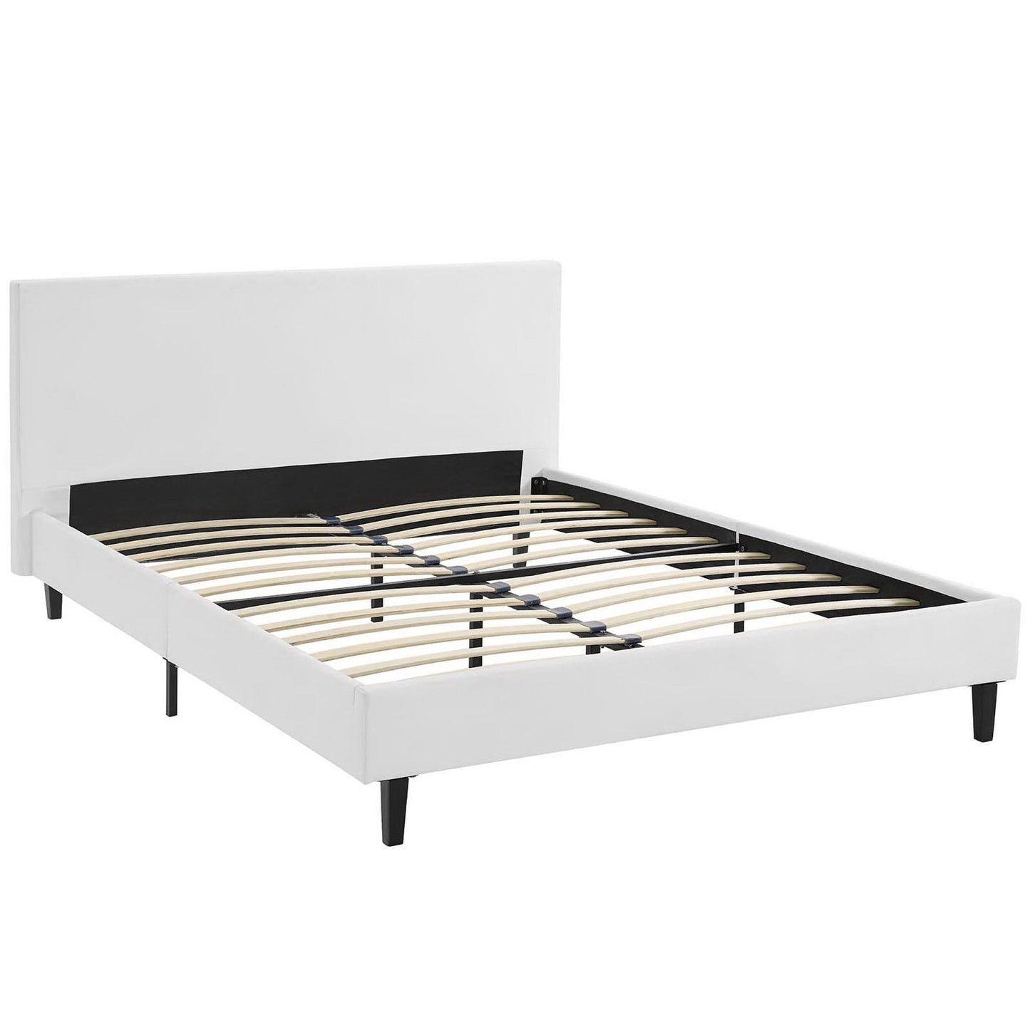 Modway Anya Full Bed with Padded Vinyl Headboard