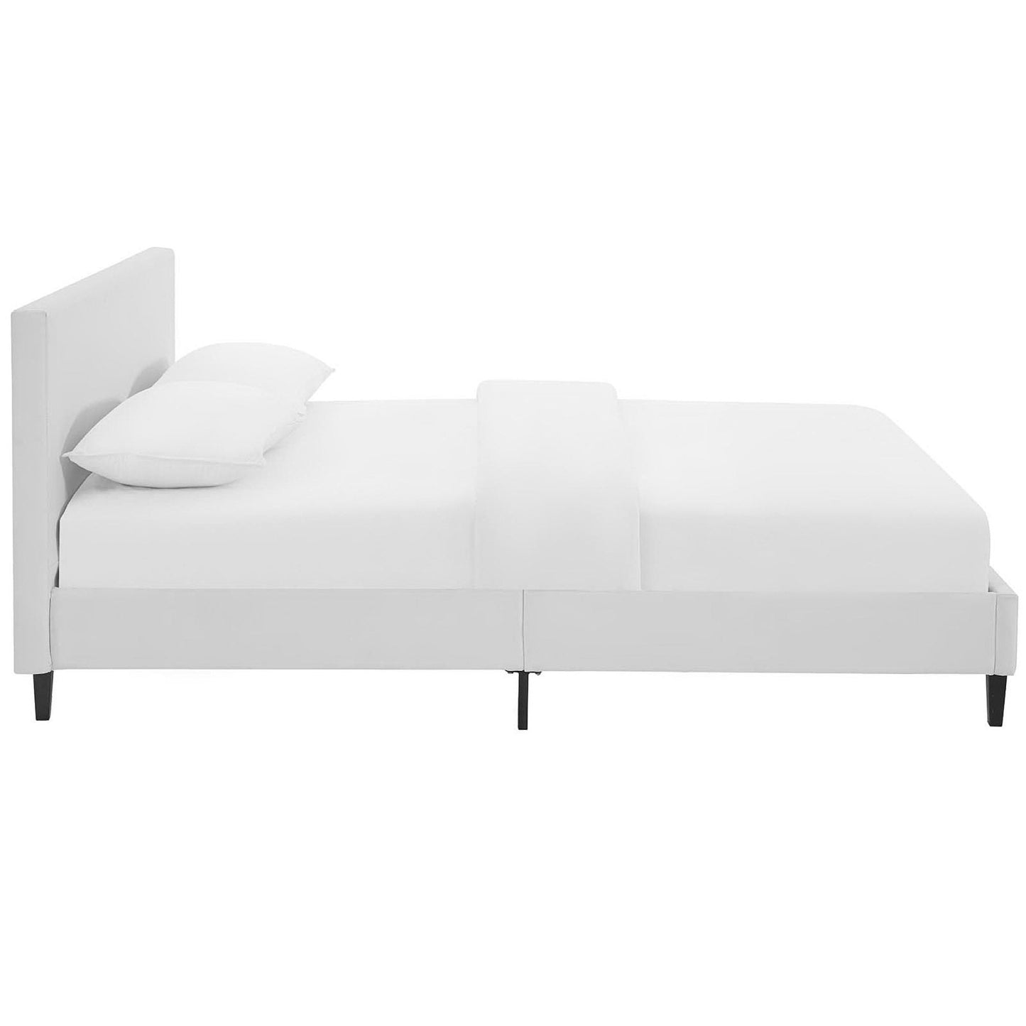 Modway Anya Full Bed with Padded Vinyl Headboard