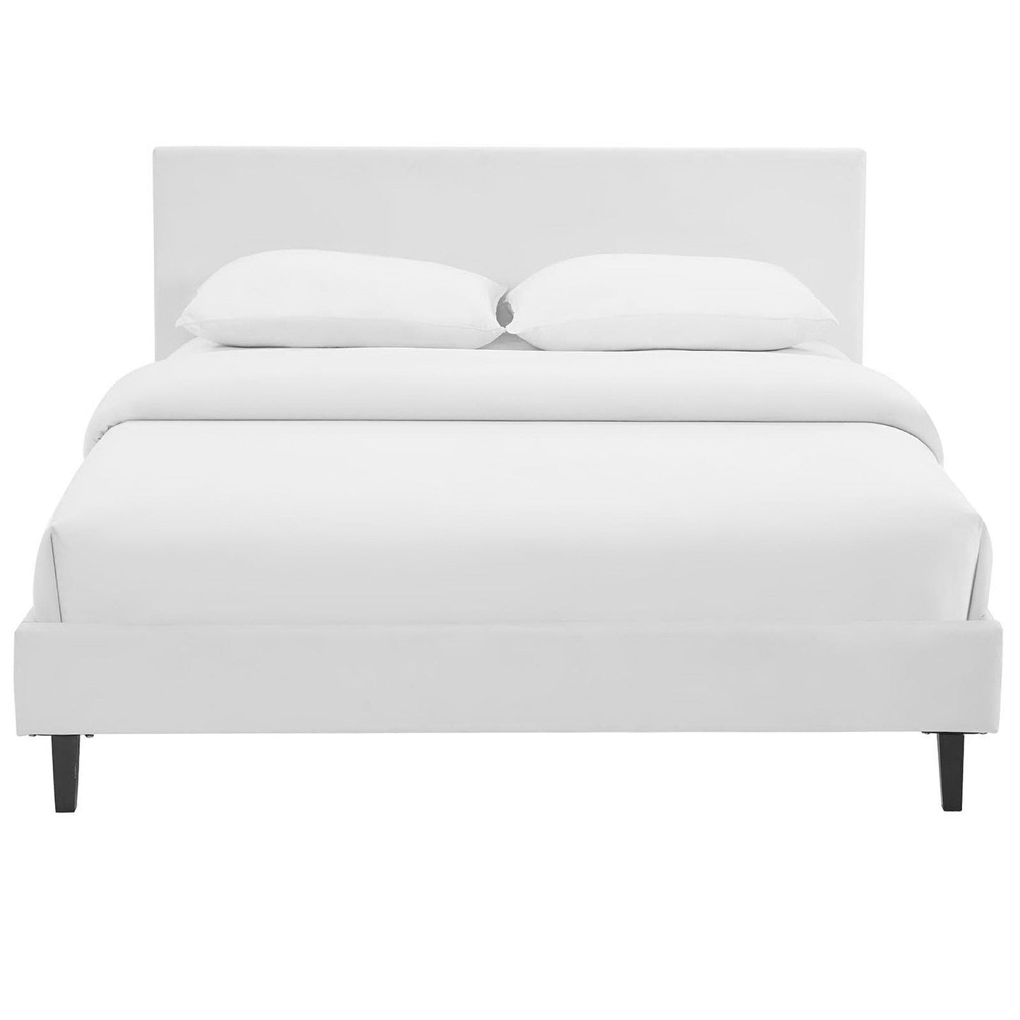 Modway Anya Full Bed with Padded Vinyl Headboard