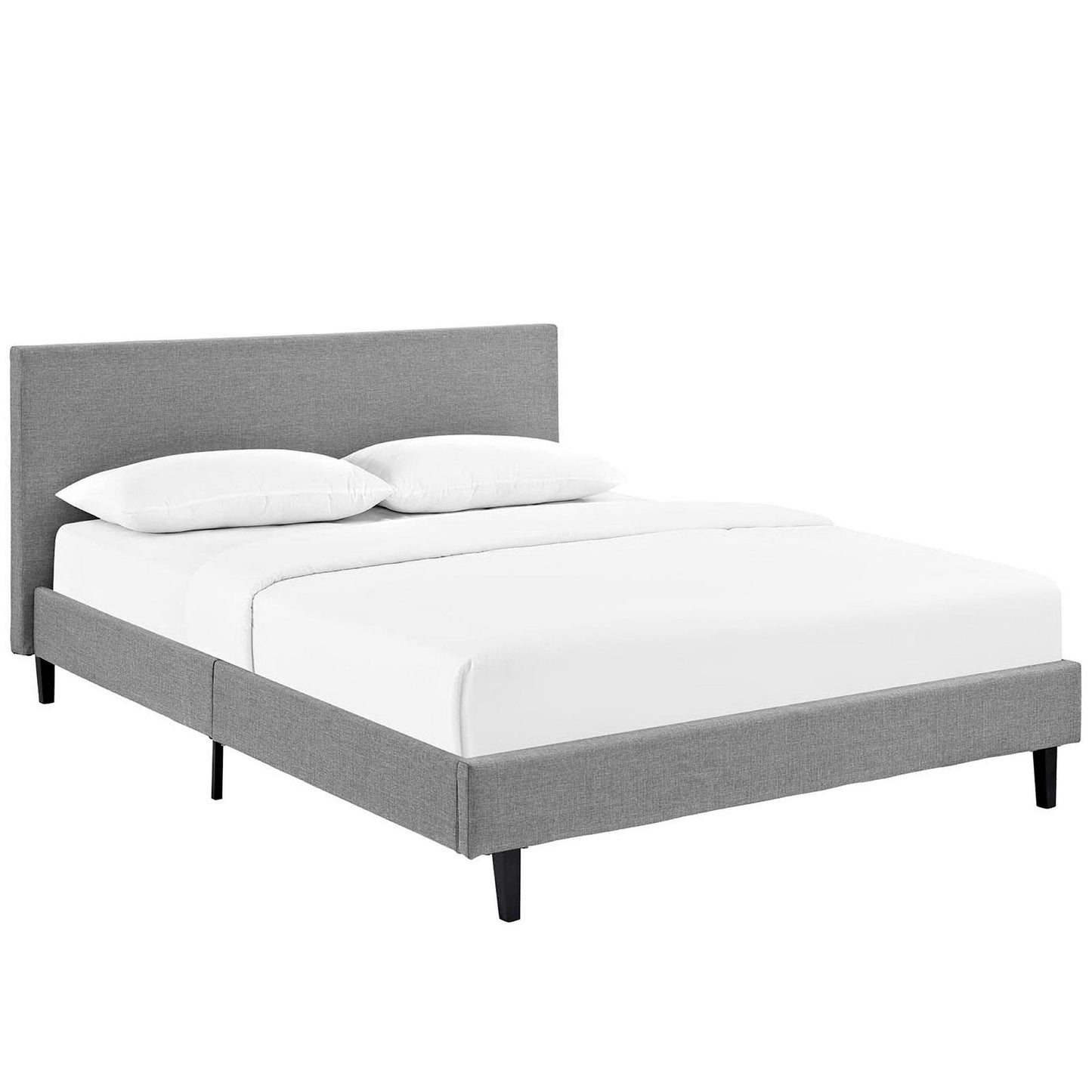 Anya Fabric Queen Upholstered Bed By Modway