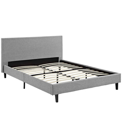 Anya Fabric Queen Upholstered Bed By Modway
