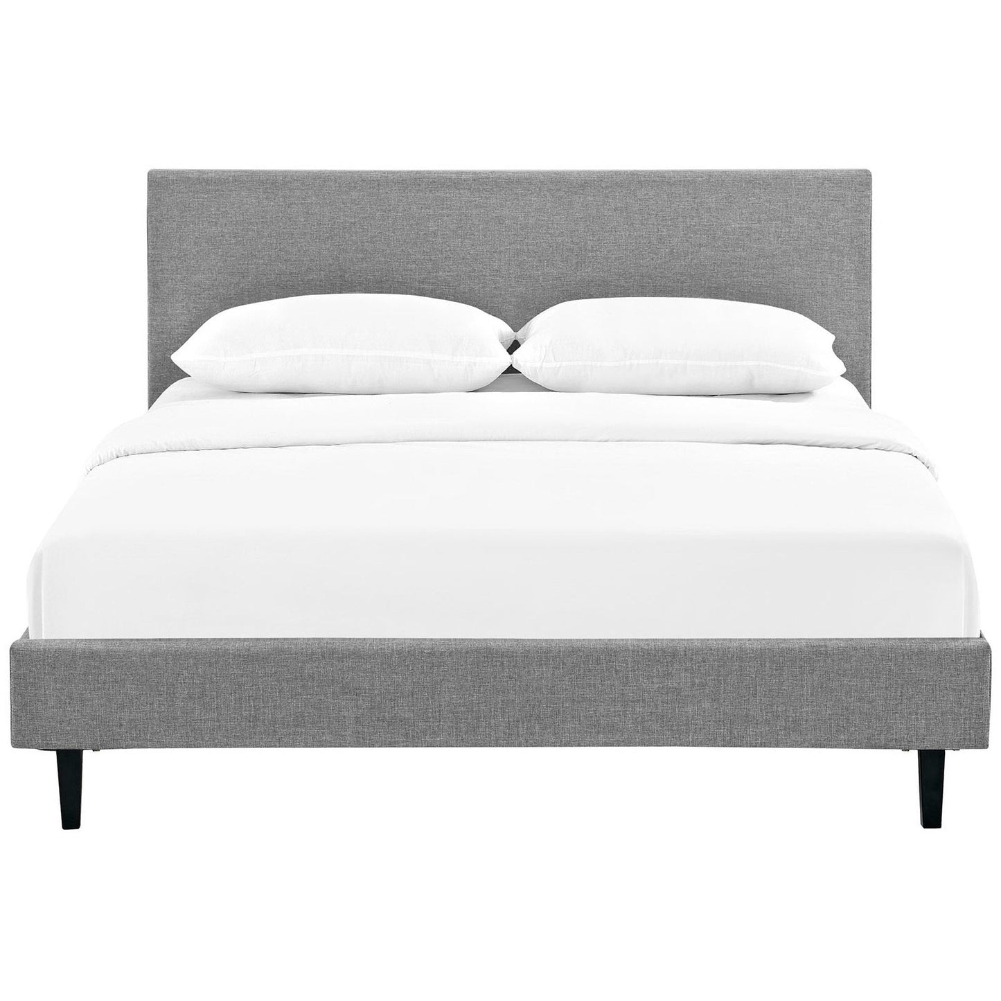 Anya Fabric Queen Upholstered Bed By Modway