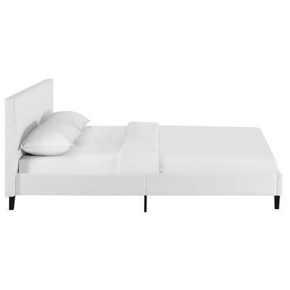 Anya Fabric Queen Upholstered Bed By Modway