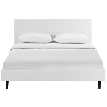 Anya Fabric Queen Upholstered Bed By Modway