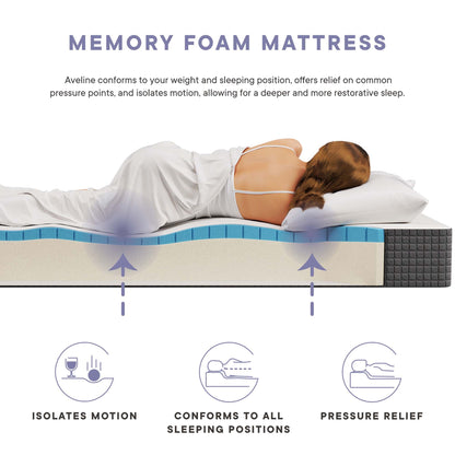 Aveline King Size Gel Memory Foam Mattress