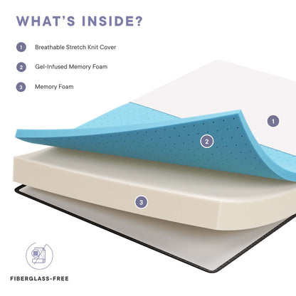 Aveline King Size Gel Memory Foam Mattress