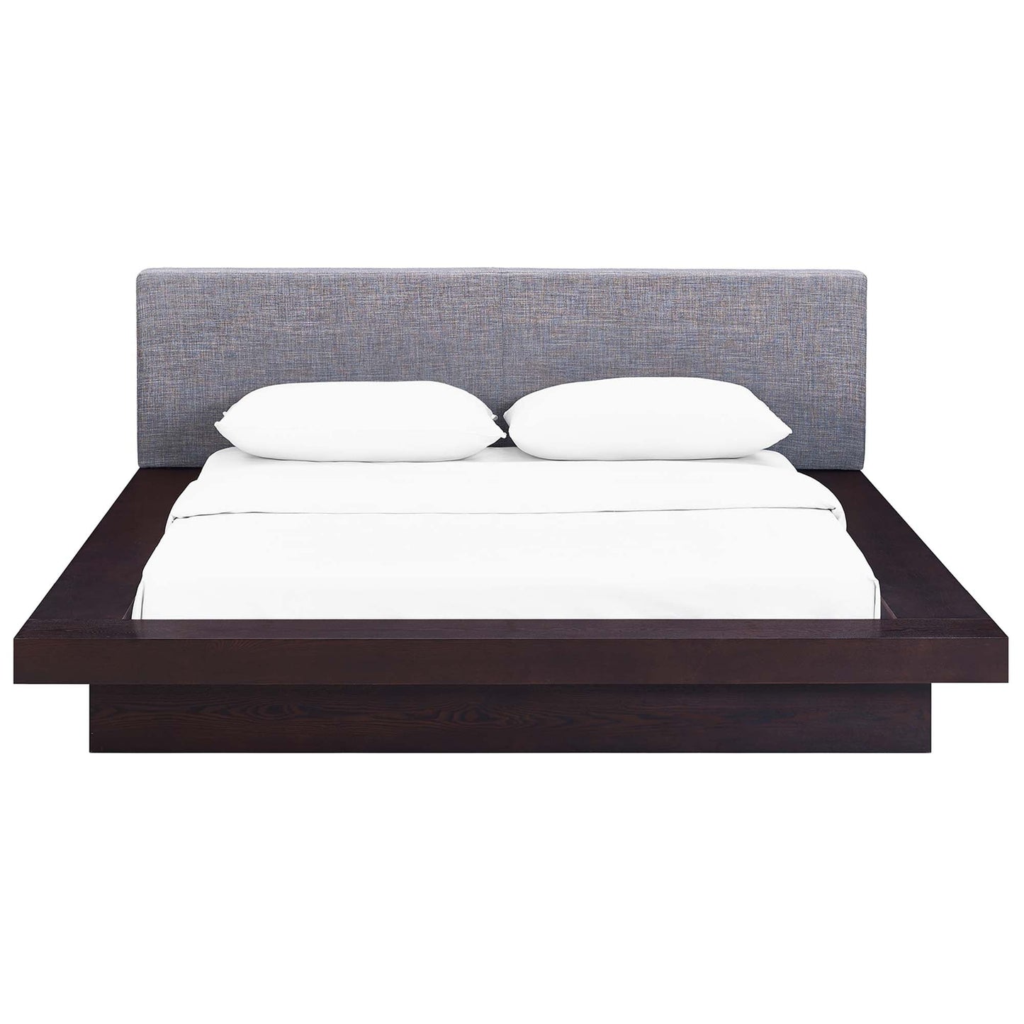 Freja Fabric Queen Platform Bed and Frame