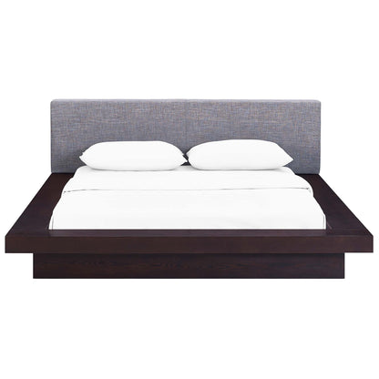 Freja Fabric Queen Platform Bed and Frame