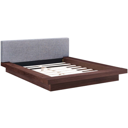 Freja Fabric Queen Platform Bed and Frame