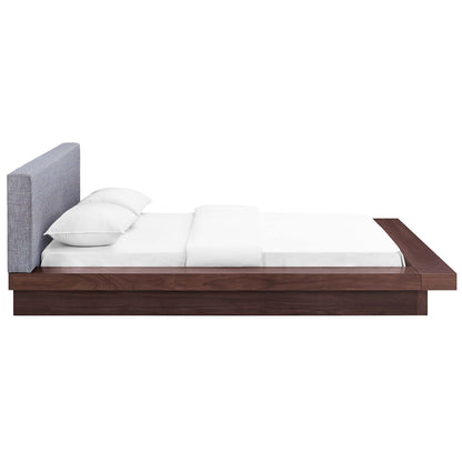 Freja Fabric Queen Platform Bed and Frame