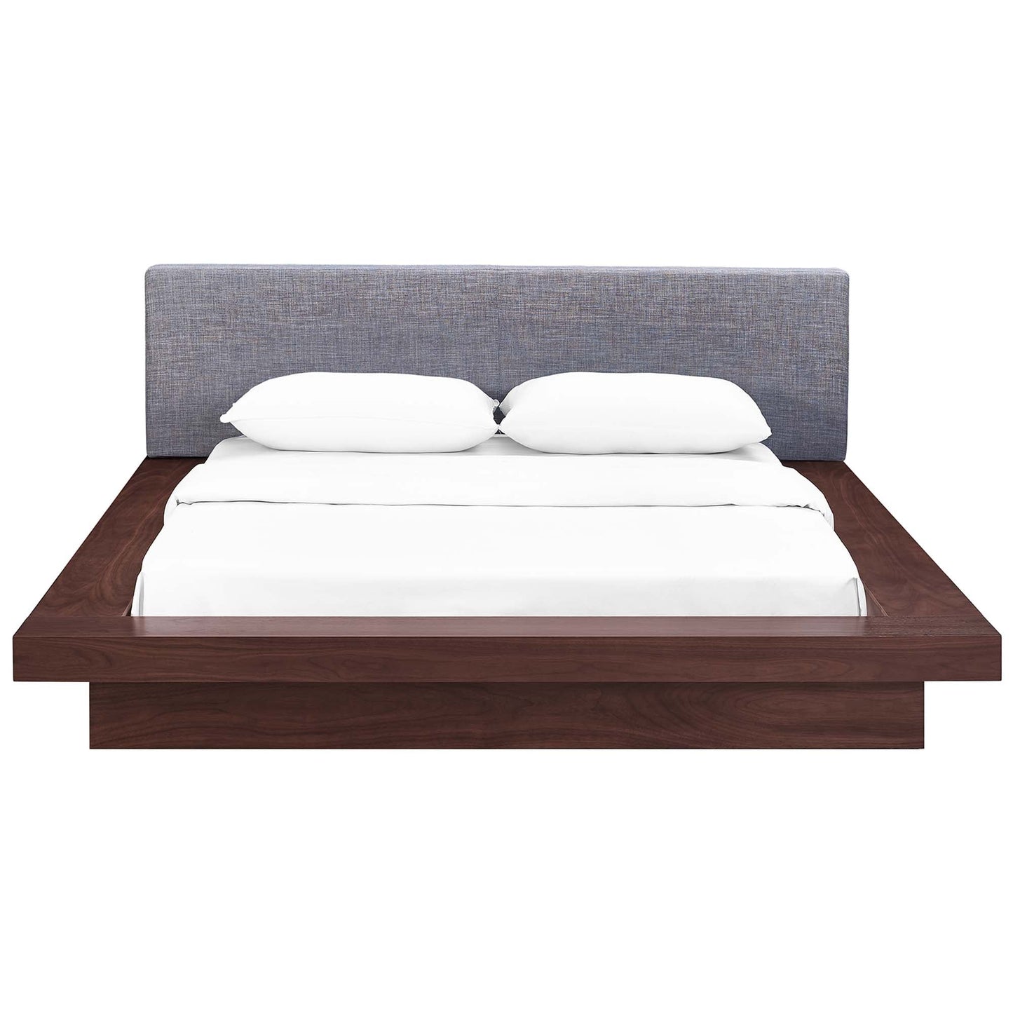 Freja Fabric Queen Platform Bed and Frame