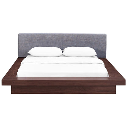 Freja Fabric Queen Platform Bed and Frame