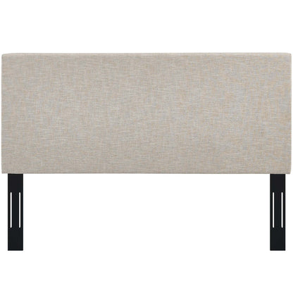 Taylor Upholstered Linen Headboard Full/Queen beige fabric by Modway, HouseOfZazla brand on Tampa Home & Garden Store