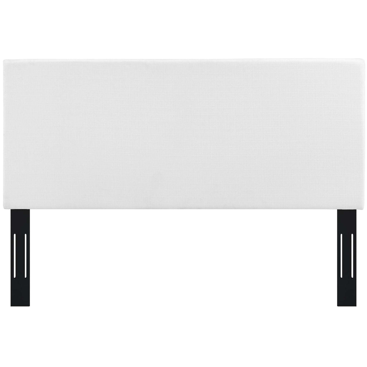 Taylor upholstered linen headboard in white fabric, full/queen size by Modway on Tampa Home & Garden Store