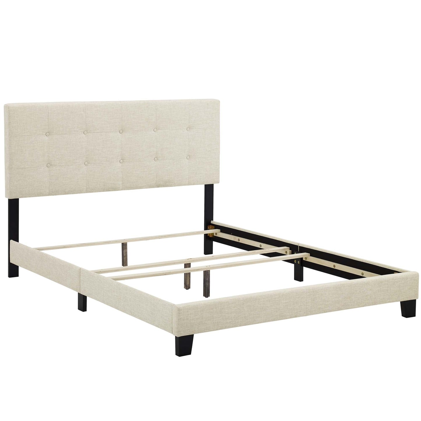 Modern Amira Upholstered Fabric Bed by Modway
