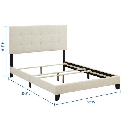 Modern Amira Upholstered Fabric Bed by Modway