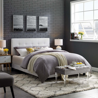 Modern Amira Upholstered Fabric Bed by Modway