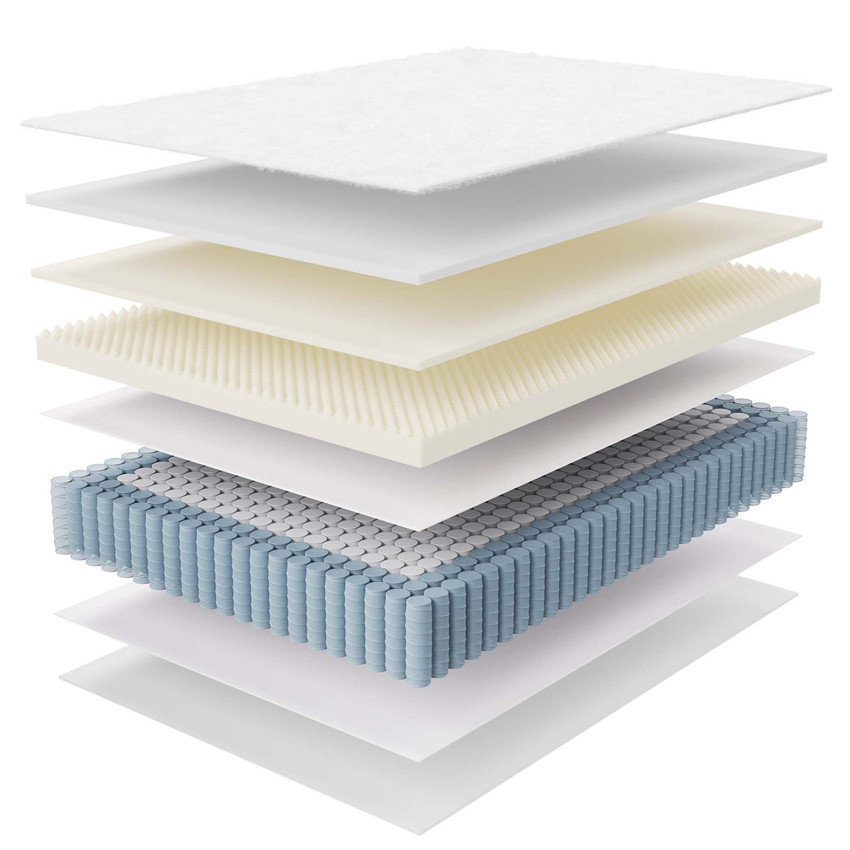 Jenna 14in Twin Innerspring Foam Mattress by Modway with layered foam and coil support on Tampa Home & Garden Store