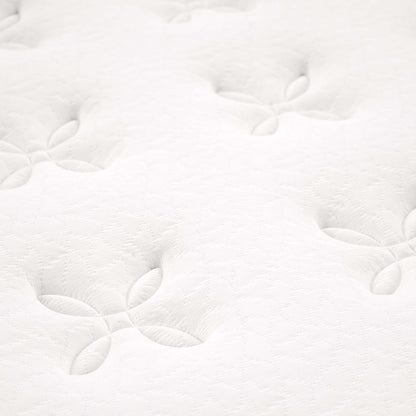 Jenna innerspring foam narrow twin mattress in white quilted cover on Tampa Home & Garden Store
