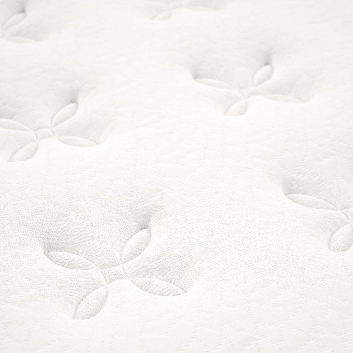 Twin Jenna 8in innerspring foam mattress with white tufted cover by Modway on Tampa Home & Garden Store