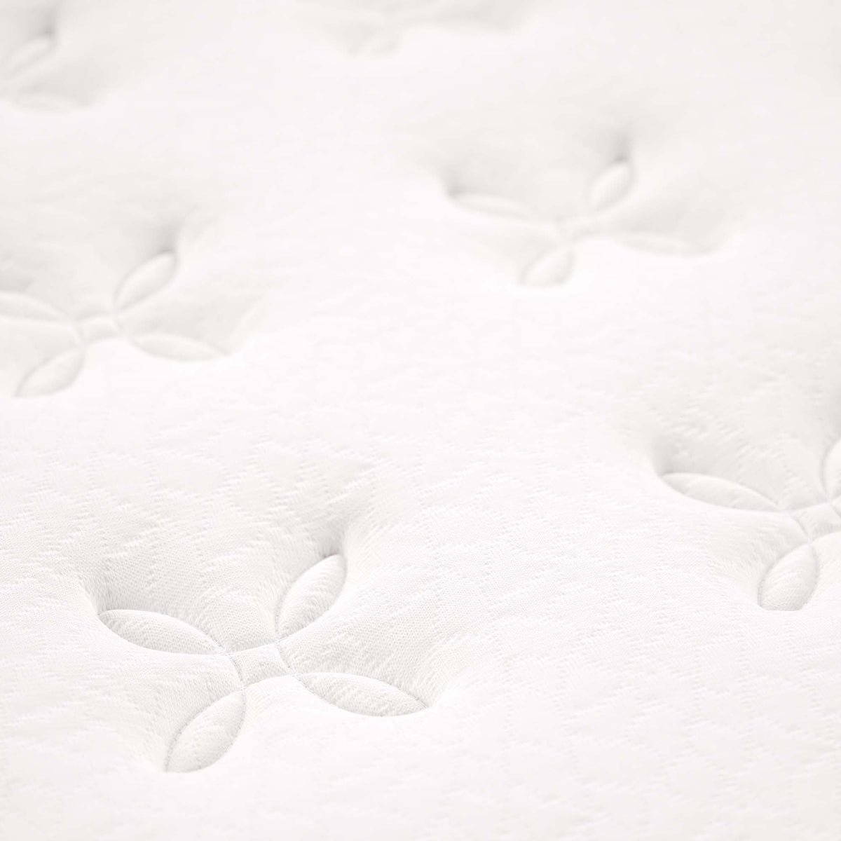 Twin Jenna 8in innerspring foam mattress with white quilted cover by HouseOfZazla on Tampa Home & Garden Store