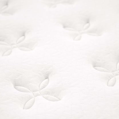 Twin Jenna 8in innerspring foam mattress with white quilted cover by HouseOfZazla on Tampa Home & Garden Store
