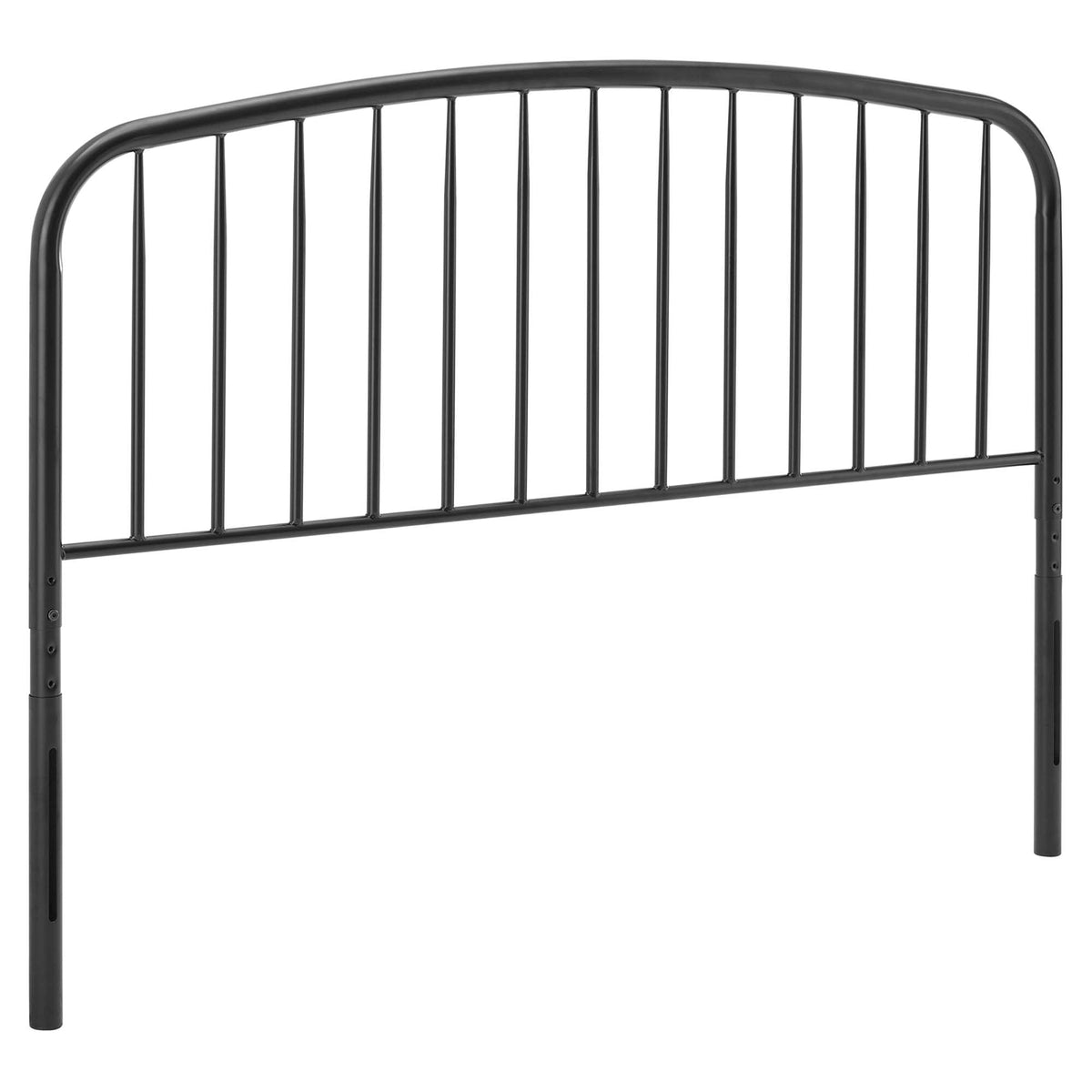 Nova Metal Queen Headboard, black metal frame with vertical spindles Modway by HouseOfZazla on Tampa Home & Garden Store