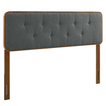 Stylish Twin Platform Bed With Splayed Wood Legs