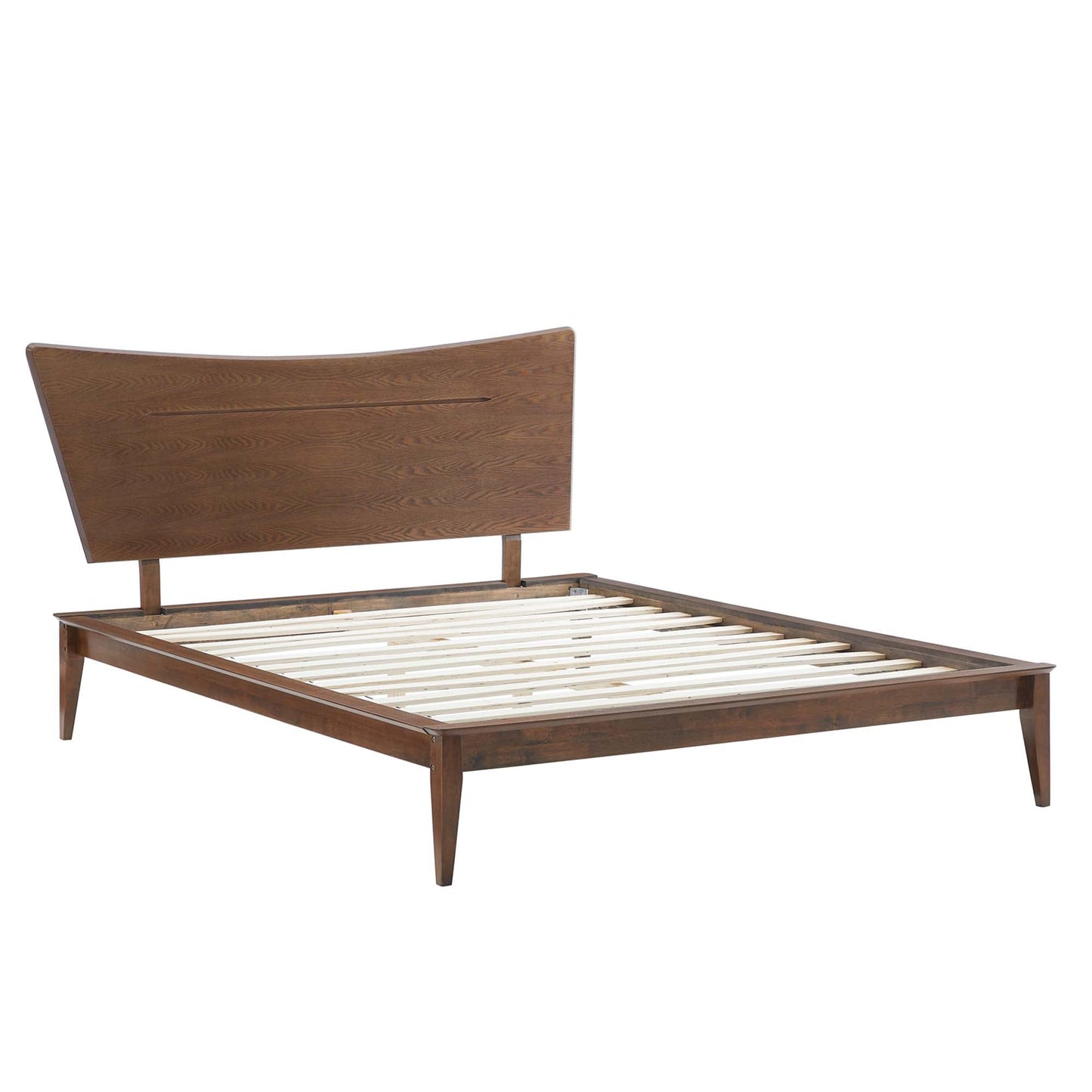 Astra Solid Wood Queen Platform Bed and Frame