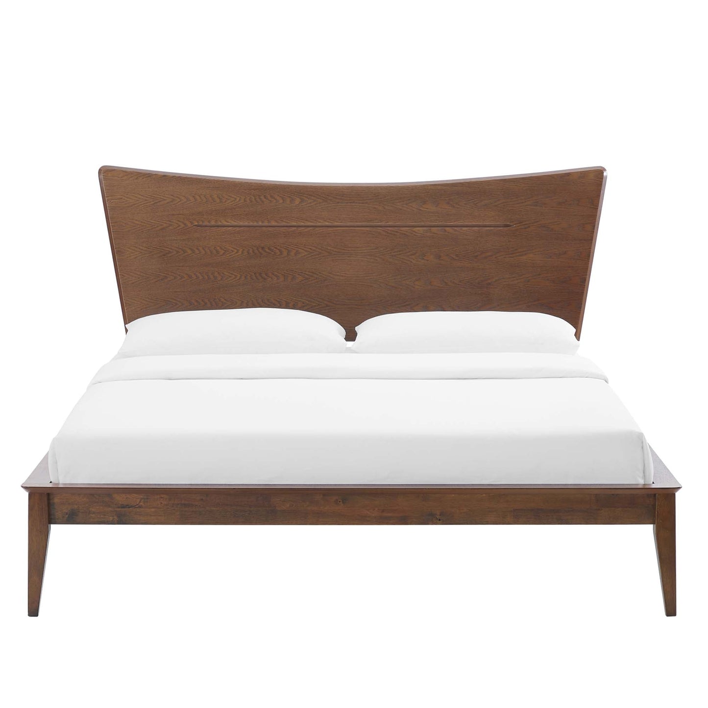 Astra Solid Wood Queen Platform Bed and Frame