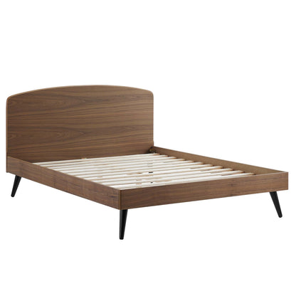 Modway Bronwen Queen Wood Platform Bed Frame