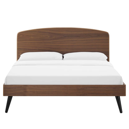 Modway Bronwen Queen Wood Platform Bed Frame